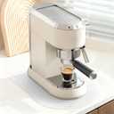 Silicone Coffee Mat,15.8"x 11.8"in Bar Mat for Countertop,Heat-Resistant,Non-Slip,Leak-Proof,Fit for Coffee Maker/Espresso Machine-Translucent