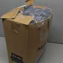 Monbix Queen Comforter Set - 7 Pieces Grey Bed in a Bag Queen Bedding Sets with Comforters, All Seasons Comforter Bed Set with Sheets, Pillowcases & Shams Queen(90"X90")