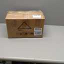 1200W Fog Machine with RGB 6LEDs Lighting Smoke Haze Generator Stage Effect Equipment for Play Theater Professional Stage Home Entertainment Halloween Party DJ Nightclub Wedding (Black)