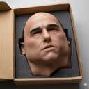 Foam Latex Mask Mens Superhero Fancy Dress Costume Accessory Greyland Masks