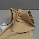 Sun Hats for Men Women Fishing Hat UPF 50+ Breathable Wide Brim Bucket Hats Summer UV Protection Safari Hat with Neck Flap (Beige)