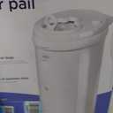 Ubbi Steel Diaper Pail, Odor Locking, No Special Bag Required, Award-Winning, Registry Must-Have, White