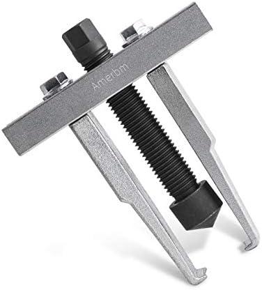 Amerbm Two Jaw Bearing Puller Remover 30mm - 90mm Adjustable Puller Tool for Special Design for Narrow Spaces Removal Small Bearing or Gears