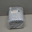 BSICPRO Bathroom Rugs Set 2 Piece-Chenille Bath Mats Non Slip-Thick Soft Absorbent Beach Bath Rug-Shower Floor Mat Machine Washable-Bathroom Decor Accessories (Light Blue, 20" x 32" Plus 16" x 24")