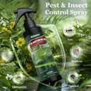 Peppermint Oil Pest & Insect Control Spray-Peppermint Oil Spray for Rodents,Natural Spray for Spiders, Ants, Roaches, and More-Plant-Based,Use for Home-300ml