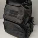 REEBOW GEAR Military Tactical Backpack Army Assault Pack Molle Bug Bag Backpacks Rucksack for Outdoor Sport Travel Hiking Camping Daypack Black