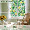 Stained Glass Window Film, Rainbow Privacy, One Way Decorative Tint, Static Cling, Renter Friendly for Home Bathroom Door
