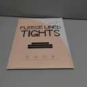 Plus Size Fleece Lined Tights for Women, Fake Translucent Warm Winter Leggings, Control Top Thermal Tights 3X-4X