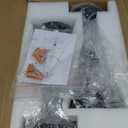 MWZ Modern Black Wall Sconces Lighting, 2 Pack Gold Rustic Lamp Fixture Farmhouse Simplicity Bronze Finish Arm Swing Industrial Wall Lights for Bedroom, Living Room, Reading, Kitchen