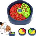 Star&Mi Slow Feeder Dog Bowls, 3-Layer Interactive Dog Puzzle Feeder, Dog Slow Feeder Bowl & Lick Bowl for Dogs, Non-Slip Dog Bowl Slow Feeder for Medium & Large Breeds, Holds 68 Cups