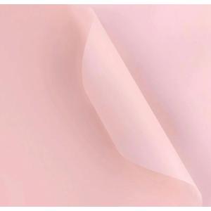 20-sheet Luxury Designer Flower Wrapping Paper, Floral Waterproof Bouquet Wrapping Paper, Florist Wapping Paper for DIY (Plain Pink)