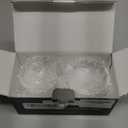 Double Walled Glasses Espresso Cups with Spouts set of 2, 3oz Clear Short Espresso Mugs, Insulated and No Condensation