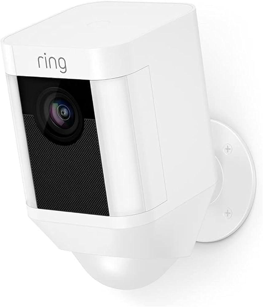 Ring Spotlight Cam Battery HD Security Camera with Built Two-Way ...