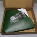 24-inch Large Outdoor Squirrel Baffles for Bird Feeders Pole, Two Way Use, Green Color