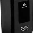Georgia-Pacific (53057) Pacific Blue Ultra Manual Push Soap Dispenser, Wall Mounted, Easy to Install & Maintain, 11.62"L x 6.06"W x 5.19"H