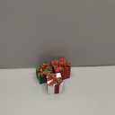 Christmas Tiered Tray Decor Set of 3 Mini Wood Small Table Decor Shelf dcor (Buffalo Plaid 1)