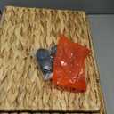 Laundry Hamper with Lid and Wheels Handwoven Water Hyacinth Laundry Basket with Removable Liner Bags & Anti-Slip Pads, Includes 2 Mesh Bags Rolling Laundry Hamper (Natural, 60L)