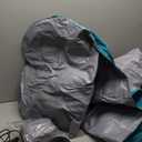 SUV Air Mattress,Thickened Flocked Camping Bed for Car, Includes Electric Pump & 2 Foot Pedals, Portable Inflatable car Mattress (Blue)