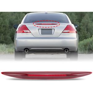 3rd Third Brake Light for Honda Accord 2006 2007 LED High Mount Stop Light Brake Lights 3rd Stop Lamp Replace 34270-SDA-H11 34270-SDA-A11