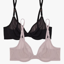 Smart & Sexy womens Sheer Mesh Demi Underwire Bra
34DDD