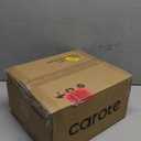 CAROTE 19pcs Pots and Pans Non Stick, Cookware Sets Detachable Handle, Induction Kitchen Pots and Pans,NonStick Cooking Set, Oven/Dishwasher/Fridge Safe, Space Saving (Cream White)