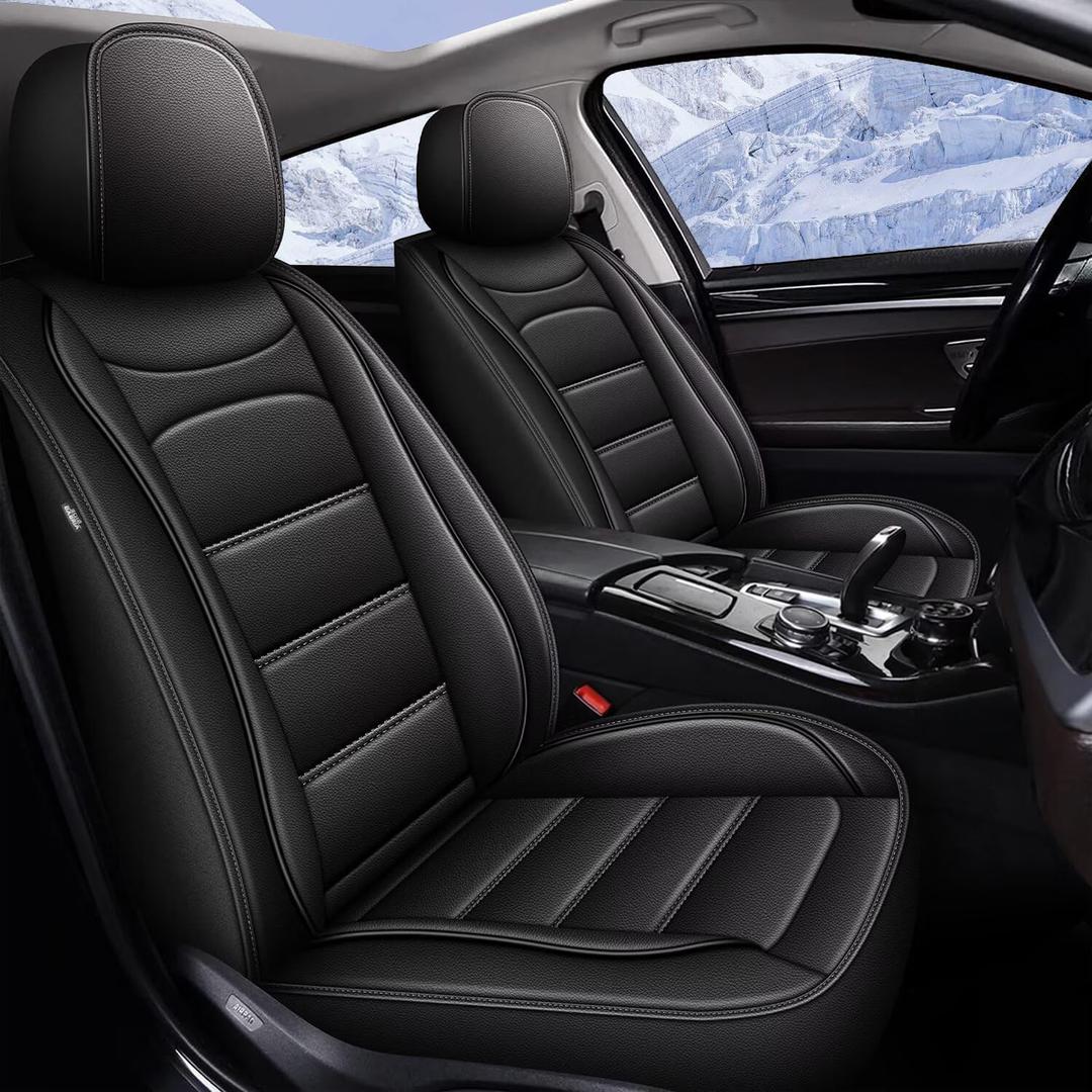 DISUTOGO for Honda Pilot Seat Covers 2016-2025 2026 (3 Rows 8 Seats,Black)
Custom Fit EX-L/Touring/Elite/Sport/Black Edition/EX/SE/LX,Waterproof Premium Leather,Full Coverage,8-Seater Car Seat Covers