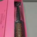 amika blowout babe thermal ionic hairbrush ionic ceramic round hot styling brush for smoothing & volume, add shine & tame frizz (barrel 1.5) styling tool (black)