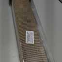 KANAGAWA Outdoor Roller Shade 8'X8' Walnut Exterior Cordless Patio Roll Up Shades for Outside Pergola Porch, Outdoor Blinds for Patio