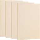 Aodaer 4 Pack Wood Panels 24 x 36 Inch Wooden Panels Canvas Unfinished Craft Wood Boards Panels for Art Crafts Acrylic and Oil Painting Pouring DIY Projects
