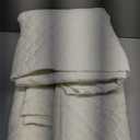 HORIMOTE HOME Quilt Set Queen Size Beige Bedspread, Modern Style Quilted Clouds Pattern Soft Coverlet Set Lightweight Microfiber for All Season, 3 Pieces Includes 1 Quilt and 2 Pillow Sham (Full/Queen(90" x 96"))