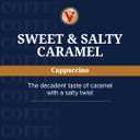 Victor Allen's Coffee Sweet and Salty Caramel Flavored Cappuccino Mix, 42 Count, Single Serve K-Cup Pods for Keurig K-Cup Brewers Brewers (Packaging May Vary)