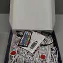 FBZ 150FT Permanent Outdoor RGB Lights - IP67 Waterproof with Smart App Control Remote,DIY Scene Modes, Music Synchronization,Eaves Lights for Garden Decor,Deck,Christmas