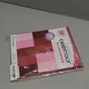 Red Colored Cardstock Thick Paper 50 Sheets, 8.5" x 11" Heavyweight 92lb Cover Card Stock for Crafts and DIY Cards Making