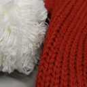 Baby Santa Hat Christmas for Baby Toddler Infant Newborn Washable Fade-restant Knitted Santa Hat Soft Warm Long for New Year Festive Holiday Party Indoor Outdoor Winter Red