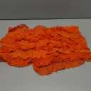 Women's Y2K Ruffle Mini Shorts Lace Sexy Bloomers Lolita Layered Skirt Cute Sweet Pettipants (Orange, XXL)
