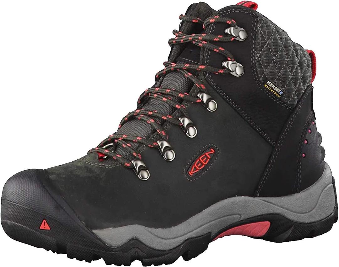 KEEN Women's Revel III Cold Weather Hiking Boot (10, Black)