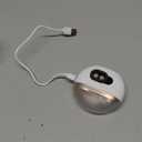 Multi-Functional Electric Nail Clippers, Upgraded 3 in 1 Electric Toenail Clippers for Seniors with 3 Speed Levels, Polishing Automatic Fingernail Clippers with Light for Men/Seniors/Adult (White)