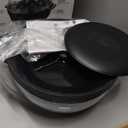 West Bend Stir Crazy Hot Oil Popcorn Popper, Popcorn Maker Machine with Large Serving Bowl Lid and Stirring Rod, 6 Qt, Black