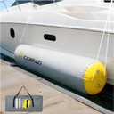 Inflatable Boat Fenders for Docking, Large Boat Bumpers for Docking, Heavy Duty Inflatable Dock Fender, Dock Bumper for Fishing Boats, Jet Skis, Yachts, Pontoon Boat, 10'x18"
