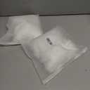 2 x Faux Fur Arm Warmers Wrist Cuffs Winter Furry Hand Warmers for Cold Weather Party Costume (White) (White)