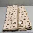 lulumoon Muslin Baby Blanket for Boy- Cotton Quilt Blankets for Toddlers - Reversible Crib Blanket for Nursery Daycare 47"x47"(Olive Dinosaur)