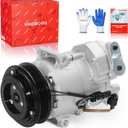 PHOBOOS A/C Compressor with Clutch Compatible with Chevrolet Cruze 2012-2015, Cruze Limited 2016 L4 1.4L. Fast Cooling, Low Noise, Easy Installation, Ref. 158271