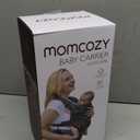 Momcozy Baby Carrier - Ergonomic, Cozy and Lightweight Carrier for 7-45lbs, Effortless to Put On, Ideal for Hands-Free Parenting, Enhanced Lumbar Support, Purehug for Infant to Toddler, Black