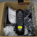 Yagud Under Desk Elliptical Machine, Elliptical Leg Exerciser as Seen on TV for Senior with Remote Control, Portable Quiet Electric Seated Pedal and 12 Adjustable Speed, Black