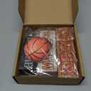 Yuntau 4 Pcs Basketball Table Decorations 2026 Sport Tiered Tray Decor Ball Wooden Sign Blocks Basketball Room Decor Farmhouse Centerpieces for Home Shelf Locker Bedroom Senior Night Party Gifts