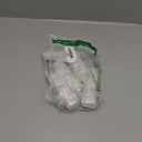 2 Gallon 130 Counts (fit 1.8-2 Gal) Small Trash Bags Garbage Bags by RayPard, 6-7.5 Liter Waste Basket Liners fit 1.6-2, 2.1, 2.2 Gal Trash Can for Home Office Kitchen Bathroom Bedroom, Clear 5 Pack