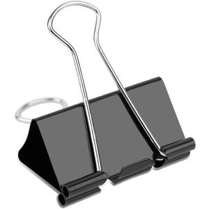 Ufmarine Extra Large Binder Clips 2 inch, (40 Pcs) Big Paper Clips for Office