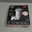 Braun Epilator Silk-pil 7, Hair Removal Device, Women Shaver & Trimmer, Wet and Dry, Wide Head, Includes Shaver Head and Trimmer Comb, SE7-041, Silver