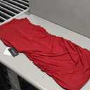 OWIN Women's Sexy Summer Casual Mock Neck Dresses Sleeveless Ruched Bodycon Cocktail Party Mini Dress L