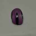 TECKNET Wireless Mouse (2.4G & BT5.0/3.0) Silent 4800 DPI Computer USB A & Bluetooth Mouse 6 Buttons, Wide Compatibility - Purple